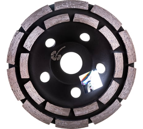 Чашка алмазная сегментная двухрядная TRIO-DIAMOND 125 Segment PRO TCW260