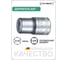 Держатель 3/8"DR для вставок (бит) 5/16" Stahlwille 12180030 В0000000061377 2