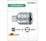 Переходник с 3/8"F на 1/4"M Stahlwille 12030001 В0000000061221 2