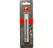 Сверло по стеклу и керамике с шестигранным хвостовиком 8 мм TOOLAS 00004927
