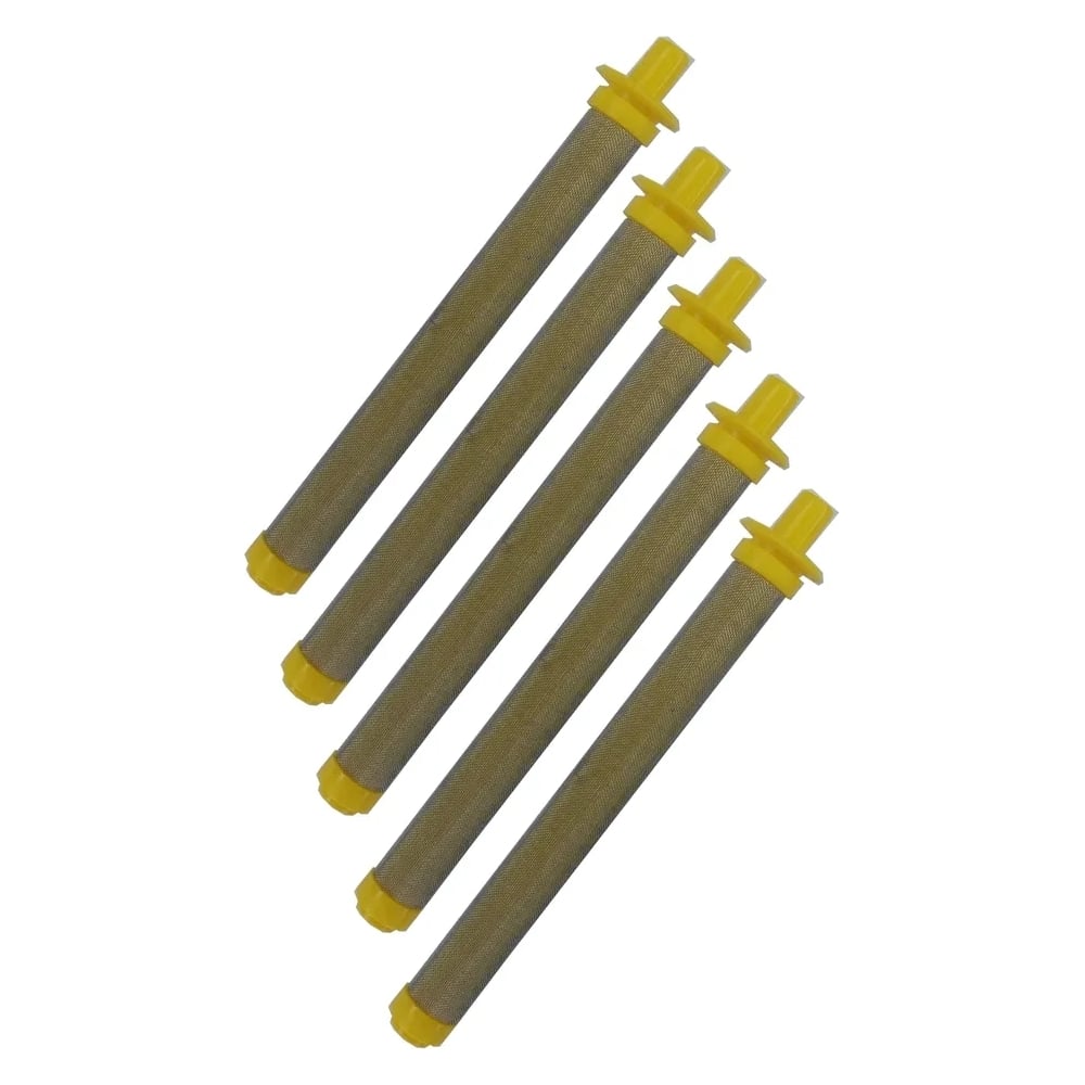 Фильтр для окрасочных пистолетов тип 3 желтый 100 mesh, 5 шт PADU ...