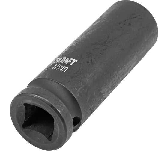 Головка ударная глубокая 6-гранная 17 мм, 1/2"DR FORCEKRAFT FK-4458517(27032)