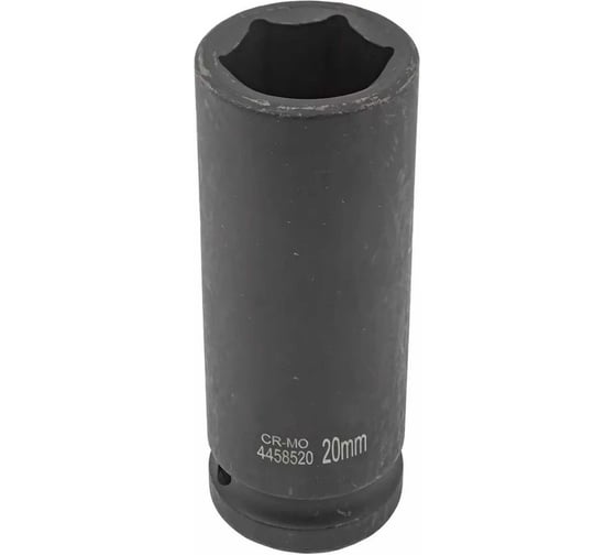 Головка ударная глубокая 20мм 6гр, ,1/2" Forcekraft FK-4458520 FK-4458520(27035) 1