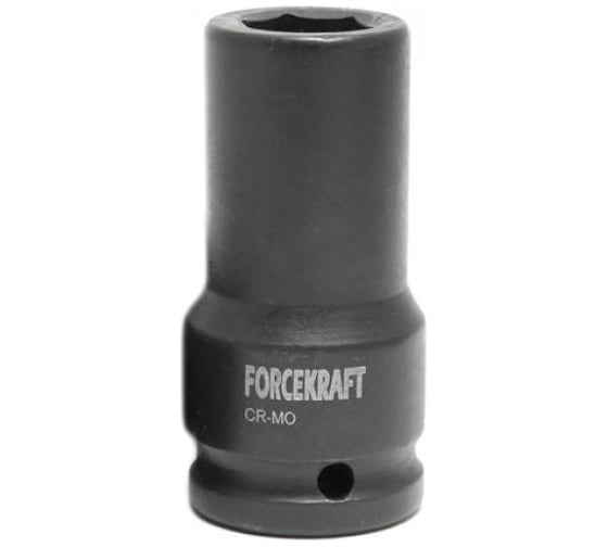 Головка ударная глубокая 6-гранная 18 мм, 1/2"DR Forcekraft FK-4458518 (27033)