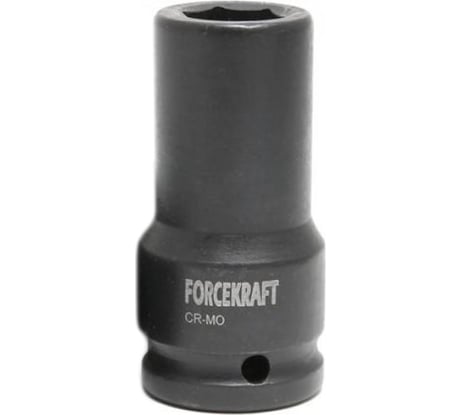 Головка ударная глубокая Forcekraft 27мм 6гр, 1/2" FK-4458527(27042)