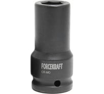 Головка ударная глубокая 6-гранная 28 мм, 1/2"DR FORCEKRAFT FK-4458528