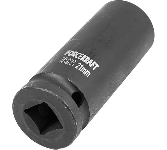 Головка ударная глубокая 6-гранная 21 мм, 1/2"DR FORCEKRAFT FK-4458521(27036)