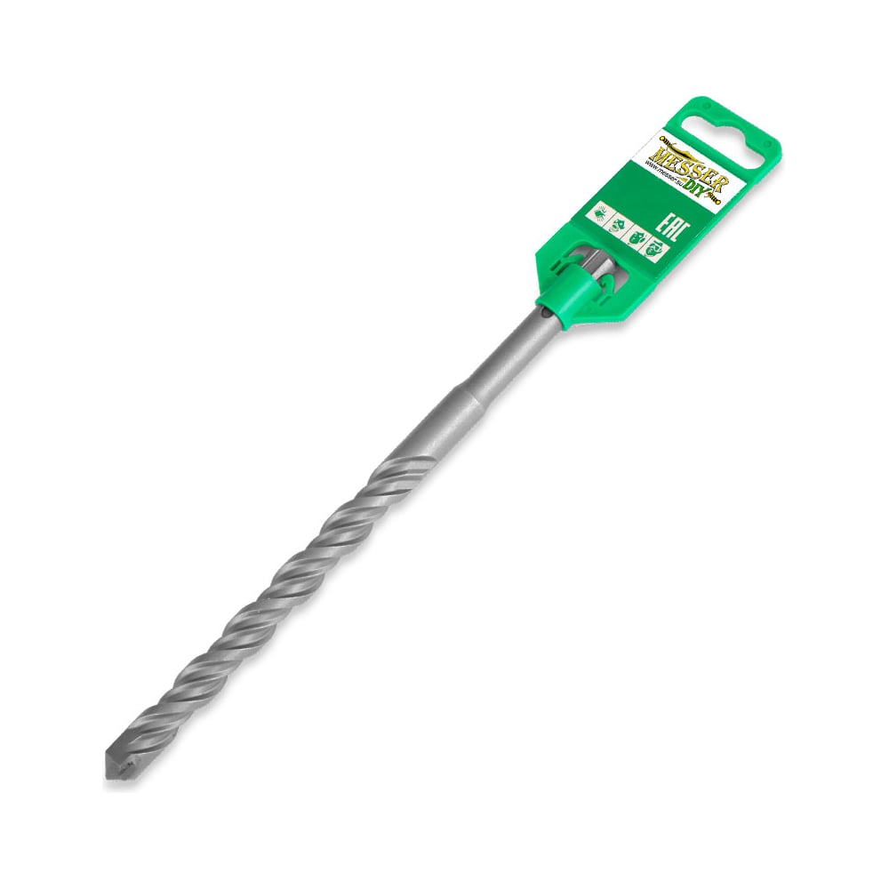 Бур по бетону 5,0х160х100 мм с хвостовиком SDS-Plus MESSER DIY 12.005. ...