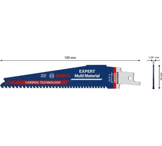 Пилка сабельная Expert S956XHM Bosch 2608900389