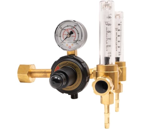 Регулятор для углекислоты и аргона Base Control AR/CO2 с 2 ротаметрами GCE 0870478