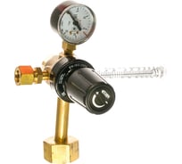 Регулятор для углекислоты и аргона У30/АР40-Р mini 2-х ступенчатый с ротаметром KRASS 2133615