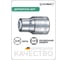 Держатель 1/2"DR для вставок (бит) 5/16" Stahlwille 13180010 В0000000062157 2