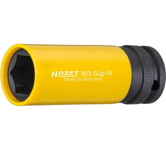 Головка торцевая ударная 19 мм шестигранная для колесных дисков HAZET 903SLG-19