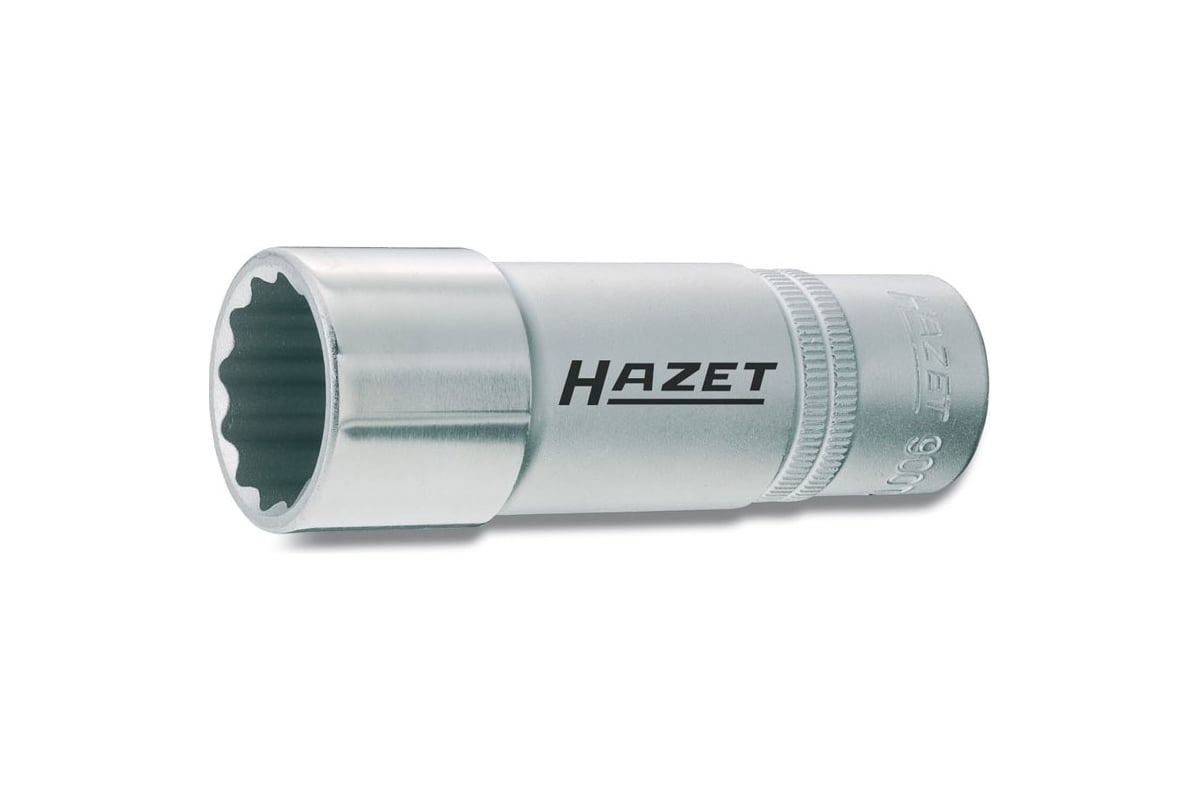 Торцевая головка глубокая 12 гр., 19 мм, 1/2" HAZET 900TZ-19 - выгодная ...