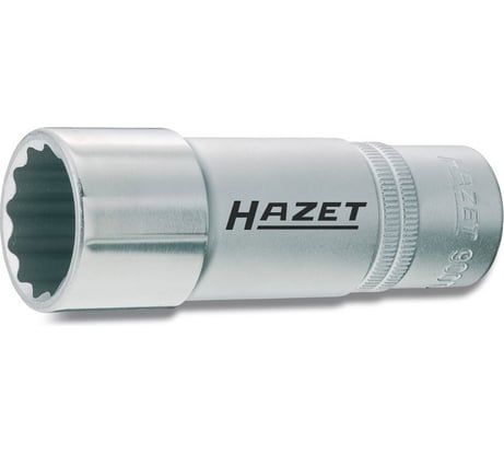 Торцевая головка глубокая 12 гр., 19 мм, 1/2" HAZET 900TZ-19