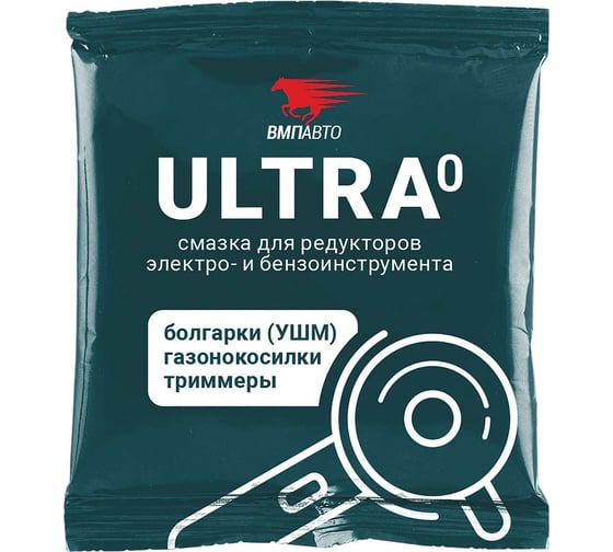 Смазка редукторов для электроинструмента Ultra-0 50 г ВМПАВТО 1002 - выгодная цена, отзывы, характеристики, 1 видео, фото - купить в Москве и РФ