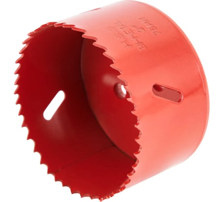 Коронка по металлу 76 мм, bi-metall, блистер Спец 3991