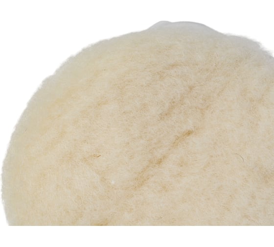 Полировальный диск из натуральной шерсти (125 мм) FIT 39861