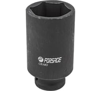 Головка ударная глубокая 6-гранная 23 мм, 3/4"DR Forsage F-46510023