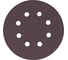 Круг шлифовальный (5 шт; 125 мм; P36; 8 отв.) MOS 39831М 1