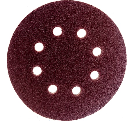 Круг шлифовальный (5 шт; 125 мм; P40; 8 отв.) MOS 39832М