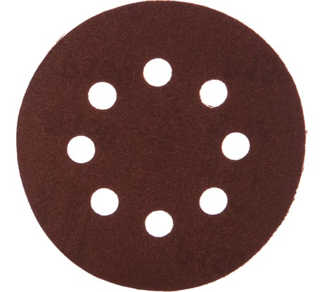 Круг шлифовальный (5 шт; 125 мм; P150; 8 отв.) MOS 39837М