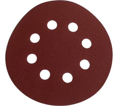 Круг шлифовальный (5 шт; 125 мм; P240; 8 отв.) MOS 39839М