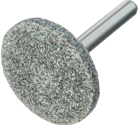 Шарошка абразивная, диск, 32x12 мм, для дрели, хвостовик d6 мм, 63с Denzel 76024