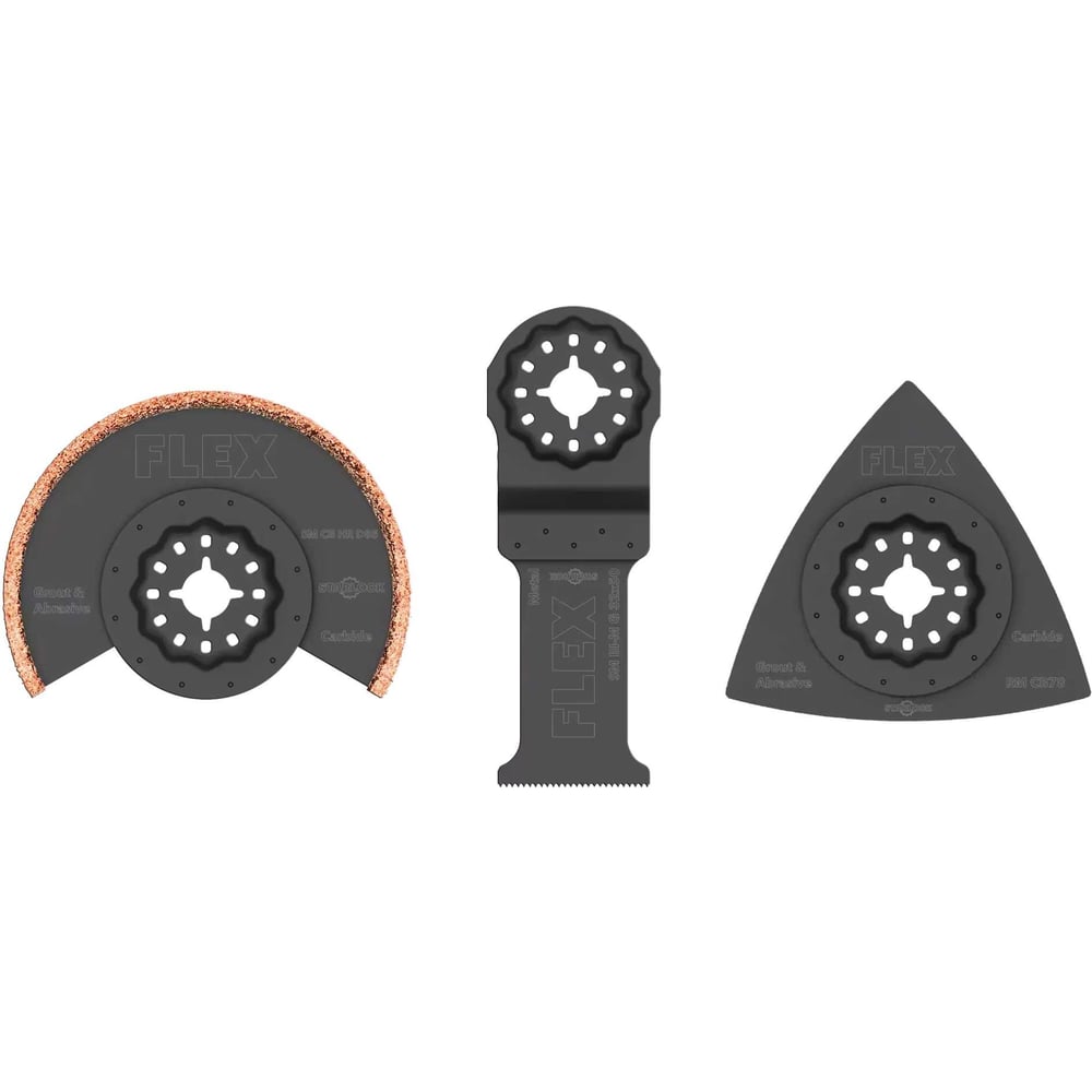 Комплект пильных полотен starlock sm/rm set ve3 FLEX 531056 - выгодная ...