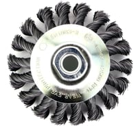 Щетка коническая жгутовая 100x13 мм, М14, ворс сталь 0.5 мм OSBORN 622.151-6608