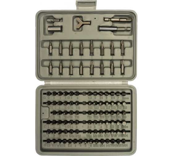 Набор бит (100 шт; CrV) FIT IT 57859 1