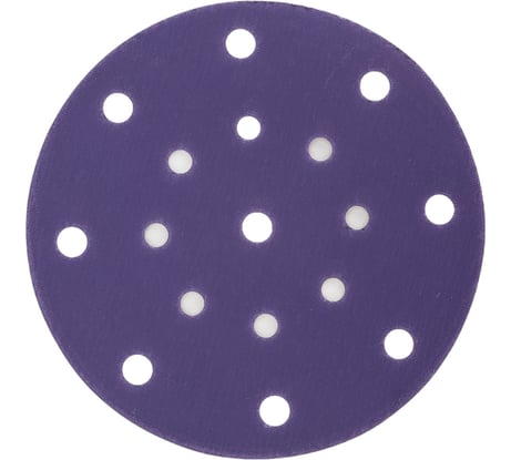 Круг абразивный Violet 150 мм, 100 шт, 17 отв, P 500, керамическое зерно Н7 H7 384981