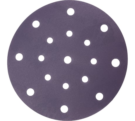 Круг абразивный Violet 150 мм, 100 шт, 17 отв, P 320, керамическое зерно Н7 H7 384967