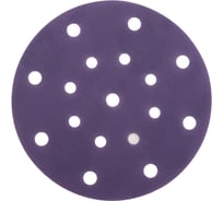 Круг абразивный Violet 150 мм, 100 шт, 17 отв, P2000, керамическое зерно Н7 H7 385049