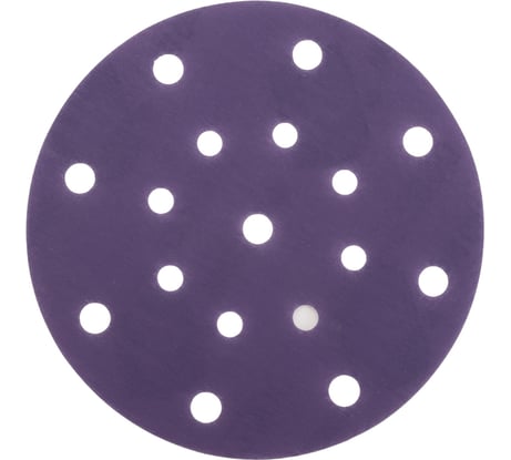 Круг абразивный Violet 150 мм, 100 шт, 17 отв, P2000, керамическое зерно Н7 H7 385049