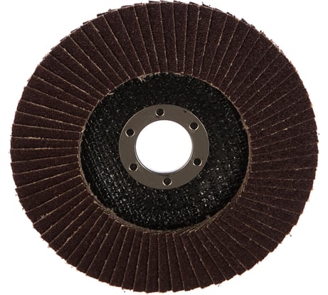 Диск лепестковый торцевой (125х22.2 мм; P80) для УШМ КУРС 39914