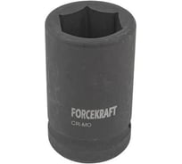 Головка ударная глубокая 115 мм, 1" DR, 6 гранная FORCEKRAFT FK-485100115