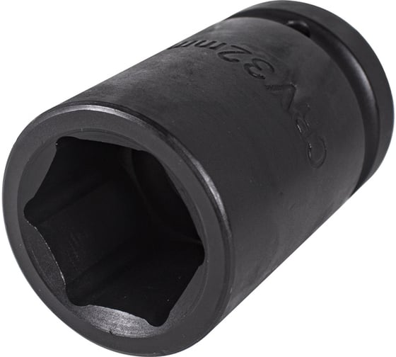 Головка ударная глубокая 32 мм, 1" DR, 6 гранная Forcekraft FK-4857532(51298)