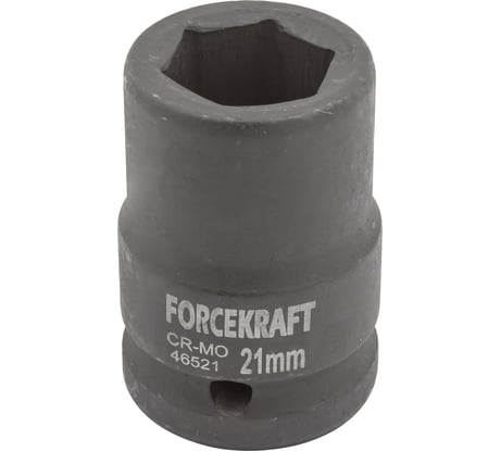 Головка ударная 21 мм, 3/4", 6 гранная Forcekraft FK-46521(16186)