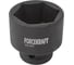 Головка ударная 21 мм, 1" DR, 6 гранная FORCEKRAFT FK-4858021 1