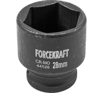 Головка ударная Forcekraft 28мм (6гр.), 1/2" FK-44528(27018)