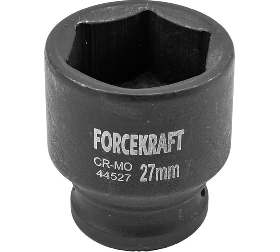 Головка ударная 27 мм, 1/2" DR, 6 гранная FORCEKRAFT FK-44527 1