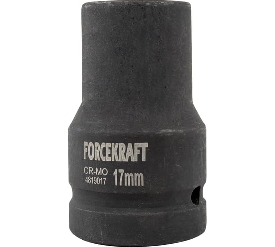 Головка ударная для футорки 1", 17мм, 4гр Forcekraft FK-4819017(19574) 1