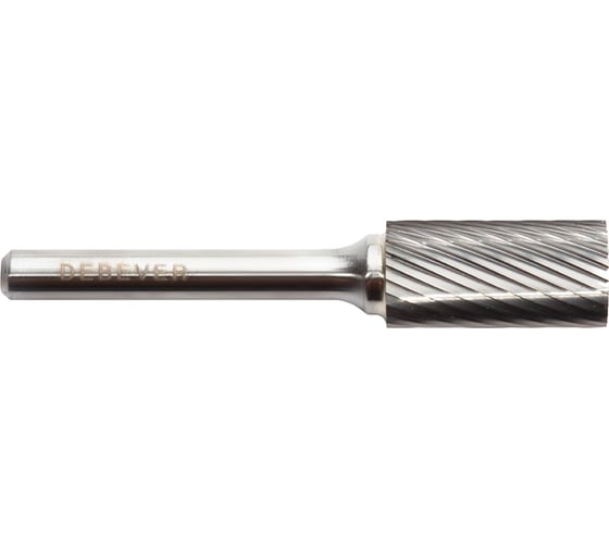 Борфреза твердосплавная, цилиндрическая, для стали Debever Machining Solutions DA 1919/6 SC 1