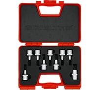 Набор торцевых головок со вставками, 9 предметов, 1/2" IZELTAS 1113006009