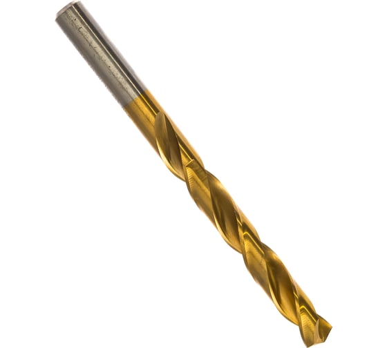 Сверло по металлу Профоснастка 12 мм HSS M2 TIN/135 DIN 338, 1 шт., №287 30201127 1