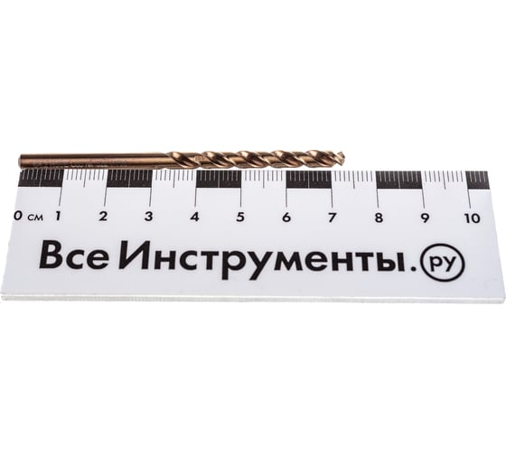 Сверло по металлу Профоснастка 4,2 мм HSSE M35 Co5%/135 DIN 338, 1 шт., №529 30203049