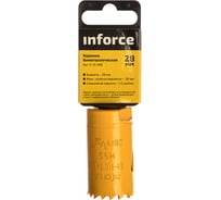 Коронка биметаллическая (28 мм; 38 мм) Inforce 11-01-060