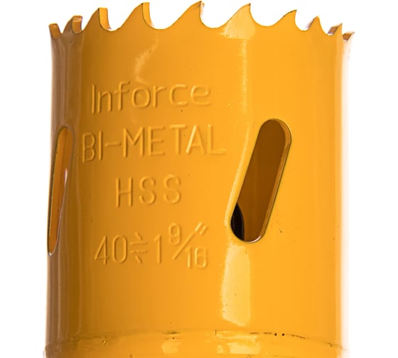 Коронка биметаллическая (40 мм; 38 мм) Inforce 11-01-062