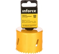 Коронка биметаллическая (60 мм; 38 мм) Inforce 11-01-065